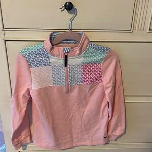 Vineyard Vines for target pink half zip, 5T